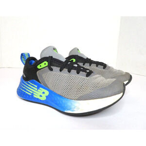 New Balance Kids Fresh Foam Fast v2 Sneakers Boys Grey/Blue YKFSTLS2 - Size 10.5